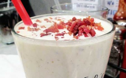 Milkshake cu bacon, cea mai nouă delicatesă americană