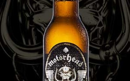 După votcă și vin, fanii Motörhead se pot drege cu bere