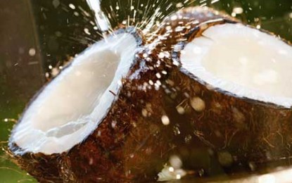 Apa de cocos, o nouă gogoașă umflată cu pompa