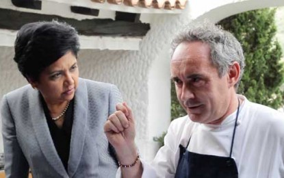 Parteneriat între PepsiCo și Ferran Adrià, „Cel mai Mare Bucătar al Lumii”