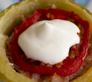 Dovlecei umpluti cu carne