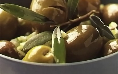 Măsline marinate picante