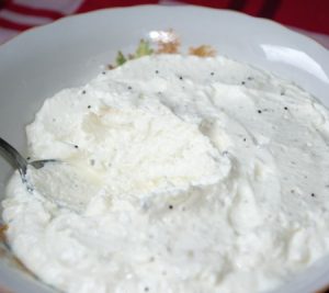 Crema de branza cu hrean